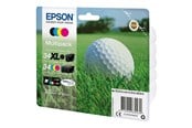 Inkt, toner en verbruiksartikelen - Epson 34XL - 4 pakker - XL - sort gul cyan magenta - original - blækpatron - C13T34794020