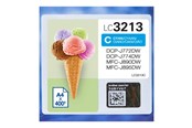 Inkt, toner en verbruiksartikelen - Brother LC 3213C - High Yield - Cyaan Inkt - LC3213C