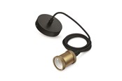 Lampen - Philips Vintage cord pendant Goud 60w 230v - 929001978001