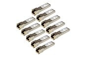 Repeater & zendontvanger - StarTech.com Gigabit RJ45 Koper SFP Transceiver Module - HP J8177C Compatible - SFP (mini-GBIC) transceiver modul - Gigabit Ethernet - J8177C10PKST