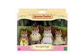 Pop, teddybeer en materiaal - Sylvanian Families Walnut Squirrel Family - 4172