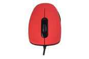 Muis - MODECOM MC-M10S - Muis - Optisch - 3 knoppen - Rood - M-MC-M10S-500