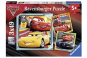 Puzzels - Ravensburger Auto's Legends Of The Track 3x49p - 080151