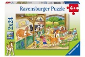 Puzzels - Ravensburger A Day at the Farm - 2x24p - 91959