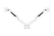 Monitorbevestiging - Multibrackets m VESA Gas Lift ARM Dual Side by Side Wit - 7350073733989