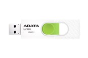 USB-stick - A-Data UV320 - Wit - 128GB - USB-stick - AUV320-128G-RWHGN
