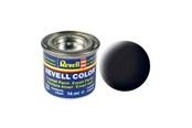Modelbouw - Revell enamel paint # 08-black Mat - 32108