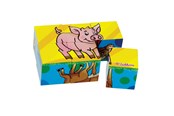 Speelgoed voor baby's - Eichhorn Blokkenpuzzel 6dlg. - 100005481