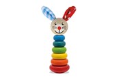 Speelgoed voor baby's - Eichhorn Baby Stacker Dieren 7-delig. - 100017019