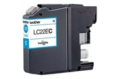 Inkt, toner en verbruiksartikelen - Brother LC22EC / LC 22EC High Capacity Cyan Ink - LC22EC