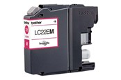 Inkt, toner en verbruiksartikelen - Brother LC22EM / LC 22EM High Capaciteit Magenta Inkt - LC22EM