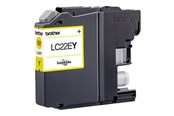 Inkt, toner en verbruiksartikelen - Brother LC22EY / LC 22EY High Capaciteit Geel Inkt - LC22EY
