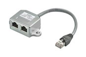 Netwerk - kabel - Pro splitter (Y-adapter) 2x RJ45 - Grijs - 68909