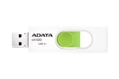 USB-stick - A-Data UV320 - Wit - 64GB - USB-stick - AUV320-64G-RWHGN