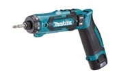 Elektrische schroevendraaier & boor - Makita 7.2v driver drill pen li-ion - with 2x1.5ah charger and sui - DF012DSE