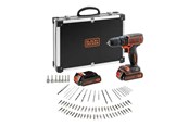 Elektrische schroevendraaier & boor - Black & Decker BLACK+DECKER - BDCDC18BAFC