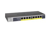 Switch - Netgear GS108PP 8-Port Gigabit Ethernet High-power PoE+ Unmanaged Schakelaar with FlexPoE (123W) - GS108PP-100EUS