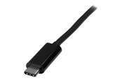Beelscherm- en tv-kabel - StarTech.com USB-C to VGA Adapter - ekstern videoadapter - sort - CDP2VGAMM2MB