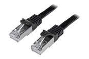 Netwerk - kabel - StarTech.com 3m Zwart Cat6 / Cat 6 Shielded (SFTP) Patch Cable 3 m - patchkabel - 3 m - sort - N6SPAT3MBK