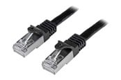 Netwerk - kabel - StarTech.com 2m Zwart Cat6 / Cat 6 Shielded (SFTP) Patch Cable 2 m - patchkabel - 2 m - sort - Zwart - 2m - N6SPAT2MBK