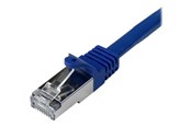 Netwerk - kabel - StarTech.com 1m Blue Cat6 / Cat 6 Shielded (SFTP) Patch Cable 1 m - patchkabel - 1 m - blå - Blauw - 1m - N6SPAT1MBL