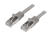 Netwerk - kabel - StarTech.com Cat6 Patch Cable - Shielded (SFTP) - patchkabel - 50 cm - grå - N6SPAT50CMGR