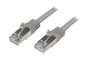 Netwerk - kabel - StarTech.com Cat6 Patch Cable - Shielded (SFTP) l - 3 m - Grijs - N6SPAT3MGR