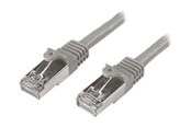 Netwerk - kabel - StarTech.com Cat6 Patch Cable - Shielded (SFTP) - 1 m - Grijs - N6SPAT1MGR