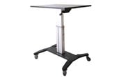 Muurbevestigingen, AV-bevestigingen & AV-meubels - StarTech.com Mobile Sit-Stand Workstation - stativ - Max 50 kg - recommended for - STSCART