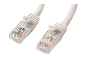 Netwerk - kabel - StarTech.com 10m Wit Cat6 / Cat 6 Snagless Patch Cable 10 m - patchkabel - 10 m - hvid - Wit - 10m - N6PATC10MWH