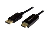 Beelscherm- en tv-kabel - StarTech.com DisplayPort - HDMI - 5m - Zwart - DP2HDMM5MB