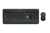 Toetsenbord - Logitech MK540 Advanded Wireless Combo - UK - Keyboard and mouse set - Engels - Zwart - 920-008684