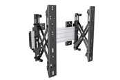 Muurbevestigingen, AV-bevestigingen & AV-meubels - Multibrackets MBW1x1U Push In Pop Out 48cm Black - Max 30 kg - recommended for 65" - 7350073735105