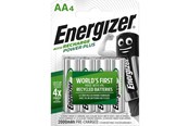 Batterij - Energizer AA Recharge Power Plus 4-Pack - 633658