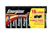Batterij - Energizer batteri - AAA type - Alkalisk x 16 - E300171700