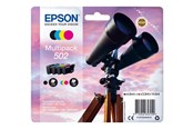 Inkt, toner en verbruiksartikelen - Epson 502 Multipack - 4 pakker - sort gul Cyaan Magenta - Original - blækpatron - C13T02V64010