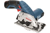 Cirkelzaag - Bosch Professional AKKURUNDSAV GKS 12V-26 2X3.0AH L-BOXX: Accu cirkelzaag GKS 12V-26 met twee keer een accu van 3.0Ah en L-BOXX - 06016A1005
