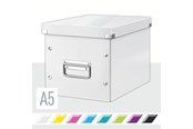 Archivering & Opslag - Leitz Click & Store WOW Kubus Middelgrote Opbergdoos Wit - 61090001