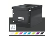 Archivering & Opslag - Leitz Click & Store WOW Kubus Grote Opbergdoos Zwart - 61080095