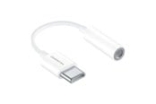 Beelscherm- en tv-kabel - Huawei CM20 USB-C - Jack 3.5mm Adaptor - Wit - 55030086