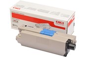 Inkt, toner en verbruiksartikelen - OKI - sort - Original - tonerpatron (alternativ til: 46490624) - 46490624