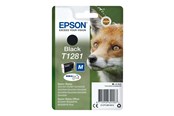 Inkt, toner en verbruiksartikelen - Epson T1281 - størrelse m - sort - Original - blækpatron - C13T12814022