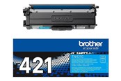 Inkt, toner en verbruiksartikelen - Brother TN421C / TN 421C Cyaan Toner - TN421C