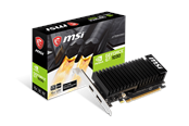 Grafische kaarten - MSI GeForce GT 1030 Silent Low Profile OC - 2GB DDR4 SDRAM - Grafische kaarten - GT 1030 2GHD4 LP OC