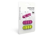 Kabelgoot, Kabelhoes & Kabelbinders - Bluelounge Design Bluelounge Cable Drop Multi - adhesive holder for - CDMU-BR