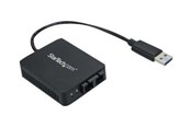 Netwerk-adapter (netwerkkaart, printserver, enz.) - StarTech.com USB 3.0 to Fiber Optic Converter - 1000Base-SX SC - netværksadapter - US1GA30SXSC