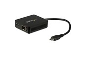 Netwerk-adapter (netwerkkaart, printserver, enz.) - StarTech.com USB-C Aan Fiber Optic Converter - Open SFP - netværksadapter - US1GC30SFP