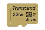 Geheugenkaart - Transcend 500S microSDHC UHS-3 - 32GB - TS32GUSD500S