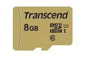 Geheugenkaart - Transcend 500S microSDHC UHS-1 - 8GB - TS8GUSD500S