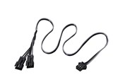 Case accessoires - Phanteks Digitale RGB LED-verlenging 3-pins Y-splitterkabel - PH-CB-DRGB3P